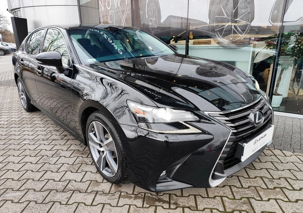 Lexus GS cena 114999 przebieg: 156879, rok produkcji 2018 z Sława małe 436